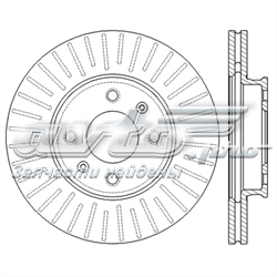 Купити 562554JC Jurid/Bendix Ротор гальмівний