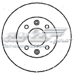 Диск переднього гальма Jurid/Bendix 561364JC ціна, від 26.23 USD