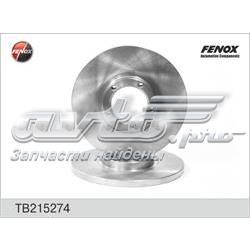 Диск гальмівний передній TB215274 Fenox