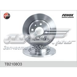 TB2108O3 Fenox диск гальмівний передній