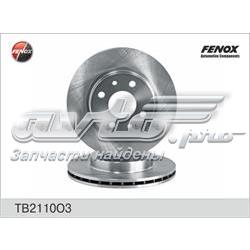 Диск гальмівний передній TB2110O3 Fenox