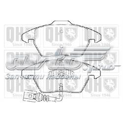 Передні тормозні колодки BP1419 QUINTON HAZELL