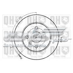 Задні дискові гальма QUINTON HAZELL BDC4815 ціна, від 19.94 USD