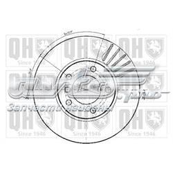 Гальмівні диски передні BDC4623 QUINTON HAZELL