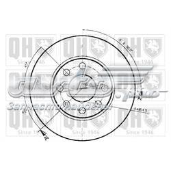 Купити BDC3388 QUINTON HAZELL Ротор гальмівний