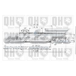 Диск переднього гальма QUINTON HAZELL BDC5143 ціна, від 37.70 USD