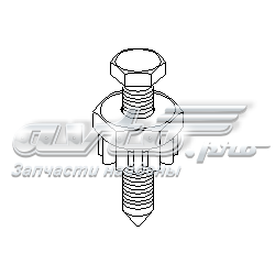 Болт/гайка кріплення 100663015 Hans Pries (Topran)