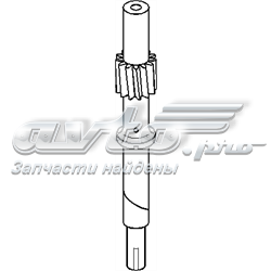 Шестерня спідометра, ведена 107402756 Hans Pries (Topran)