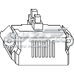 Реле-регулятор генератора, (реле зарядки) 107390016 Hans Pries (Topran)