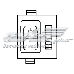 Перемикач світла фар, на "торпеді" 103422755 Hans Pries (Topran)