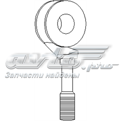 Стійка стабілізатора переднього 102788755 Hans Pries (Topran)
