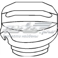 Кришка/пробка бензобака 102747755 Hans Pries (Topran)