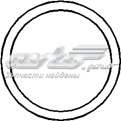 Прокладка фланця (трійника) системи охолодження 104505015 Hans Pries (Topran)