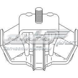 Подушка трансмісії (опора коробки передач) 400036755 Hans Pries (Topran)