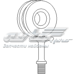 Стійка стабілізатора переднього 103484755 Hans Pries (Topran)