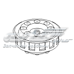 Опора амортизатора заднього Hans Pries (Topran) 107093755 ціна, від 3.39 USD