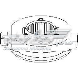 Підшипник вижимний зчеплення 207107546 Hans Pries (Topran)