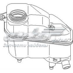 Бачок системи охолодження, розширювальний 401008755 Hans Pries (Topran)
