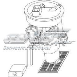 Модуль паливного насосу, з датчиком рівня палива 500816756 Hans Pries (Topran)