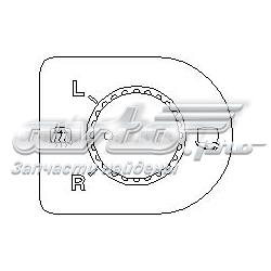 Блок керування дзеркалами заднього виду 109774755 Hans Pries (Topran)