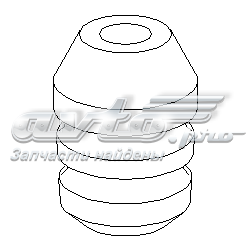 Буфер-відбійник амортизатора переднього 103039886 Hans Pries (Topran)