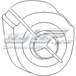 Втулка стабілізатора переднього 103741755 Hans Pries (Topran)