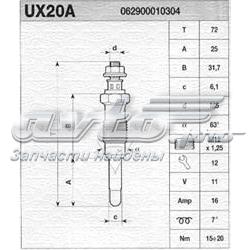 UX20A Magneti Marelli Свічки розжарювання