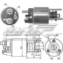 AME0016 Magneti Marelli Тягове реле стартера