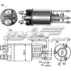  Втягуюче реле стартера Seat Ibiza 1