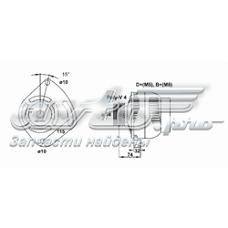 MAN7011 Magneti Marelli Авто генератор