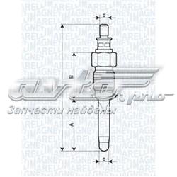 Свічка накалу UX26A Magneti Marelli