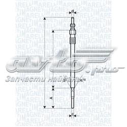 Свічка накалу UY10A Magneti Marelli