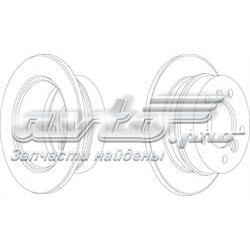 Диск гальмівний задній Ferodo FCR230A