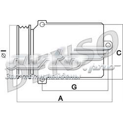 4471905550 Denso Компресор холодоагенту