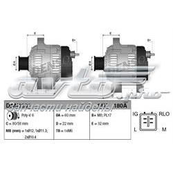 Генератор DAN1281 Denso