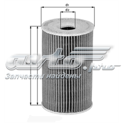 Масляний фільтр OX3392DECO Mahle Original
