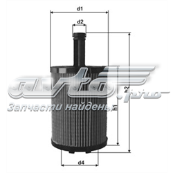 OX556DECO Mahle Original Фільтр масла