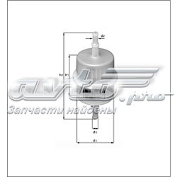Паливний фільтр KL12 Mahle Original