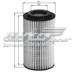 Масляний фільтр двигуна Mahle Original OX153D3ECO ціна, від 4.77 USD