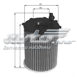 OX1712DECO Mahle Original Фільтр масла