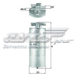 Купити KL659 Mahle Original Фільтр-відстійник палива грубої очистки