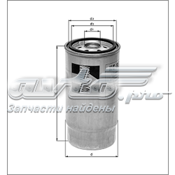 Фільтр паливний KC188 Mahle Original