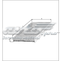 LAK136 Mahle Original Внутрішньосалонний фільтр