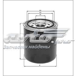 Фільтр осушувача повітря (вологомастиловідділювача) (TRUCK) Mahle Original AL14