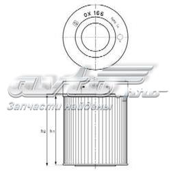 OX1537DECO Mahle Original Фільтр масла