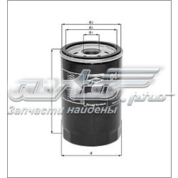 OC244 Mahle Original Фільтр масла