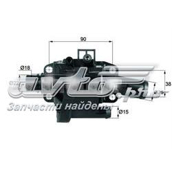Кожух термостата Mahle Original TH4183 ціна, від 23.31 USD