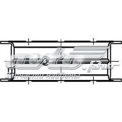 Вкладиші коленвала, корінні, комплект, 2-й ремонт (+0,50) Mahle Original 081HS19400050