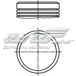 0400200 Mahle Original Поршень в зборі