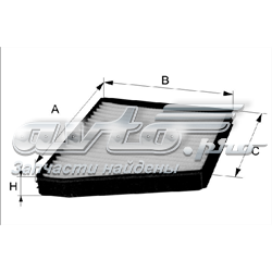K1013 Filtron Внутрішньосалонний фільтр